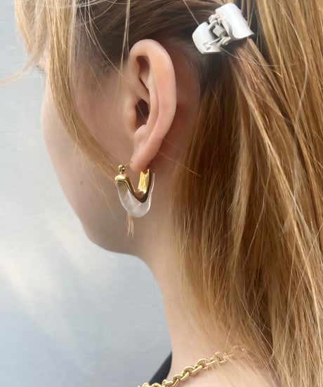 [ピアス] クリアカラーズ（素材：ステンレス）