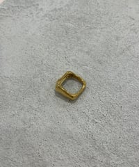 [リング] ワイドスクエア（素材：ステンレス）