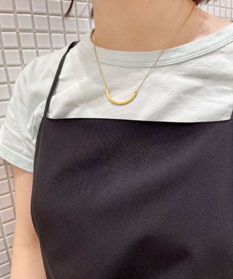 [ネックレス]  スマイルチェーン（素材：ステンレス）
