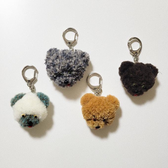 mush factory もふもふくまさんキーホルダー | LISULISU STORE