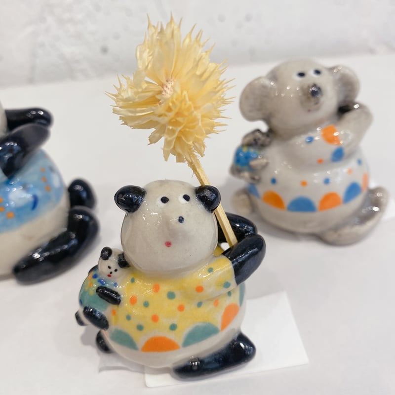 CHIORI DESIGHN どうぶつのおてつだい(ドライフラワー立て