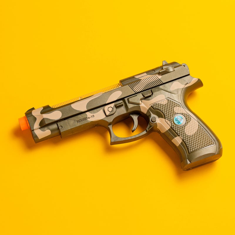 カラフルギア付きクリアトイガン ピカ銃 ヨタくん ピカ銃 ヨタ