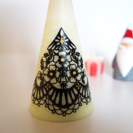 Christmas rose　クリスマスローズ　fu-ka Candle