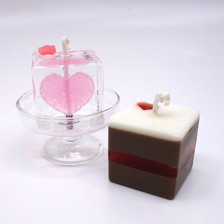 【生産終了：展示のみ】ハートキャンドルセット　Heart Candle  Set　fu-ka Candle