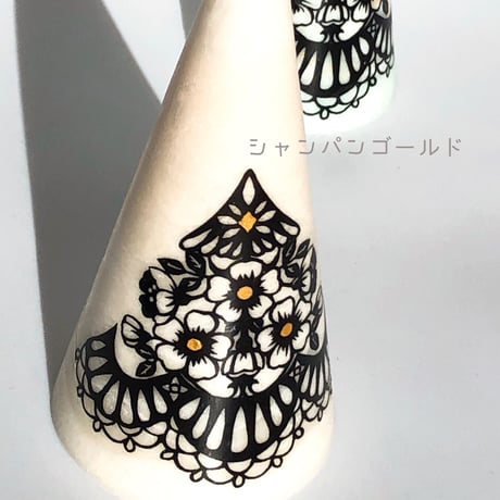 Christmas rose　クリスマスローズ　fu-ka Candle