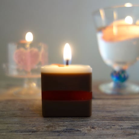【生産終了：展示のみ】ハートキャンドルセット　Heart Candle  Set　fu-ka Candle