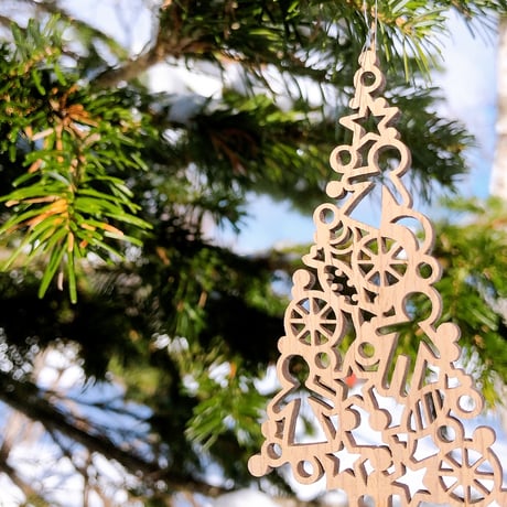 Toy Box Christmas Tree  おもちゃ箱ツリー・木のオーナメント・クリスマスツリー