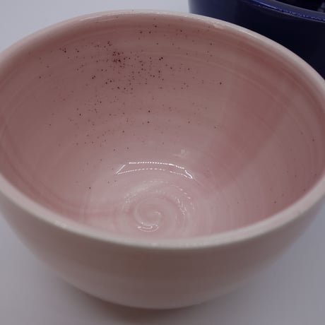 ボウル3点セット（ピンク+青セット/青セット）・北イタリアのハンドメイド