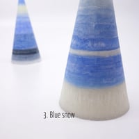FIRST LIGHT CANDLE ～よあけキャンドル Blue snow　fu-ka Candle