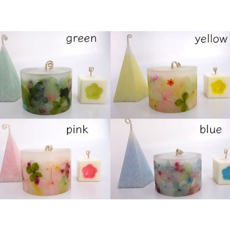 HARUキャンドル3点セット　fu-ka Candle