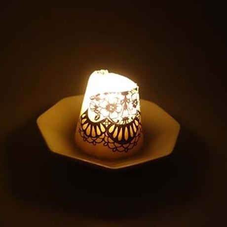 Christmas rose　クリスマスローズ　fu-ka Candle