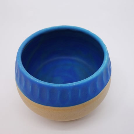 Blue bowl, 青色ボウル・スロベニアのハンドメイド