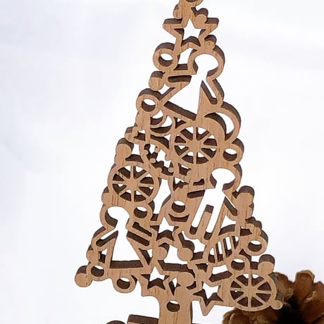 Toy Box Christmas Tree  おもちゃ箱ツリー・木のオーナメント・クリスマスツリー