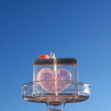 【生産終了：展示のみ】ハートキャンドルセット　Heart Candle  Set　fu-ka Candle