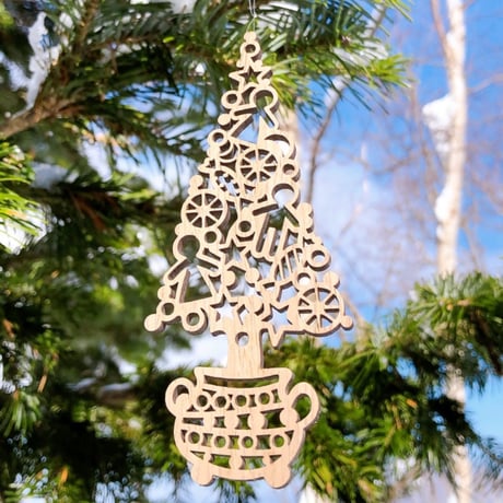 Toy Box Christmas Tree  おもちゃ箱ツリー・木のオーナメント・クリスマスツリー