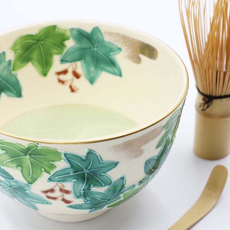 仁清イッチン青楓茶碗 | 梅村商店