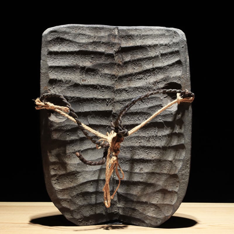 竈神 面 木彫面 | 古物屋 壱両