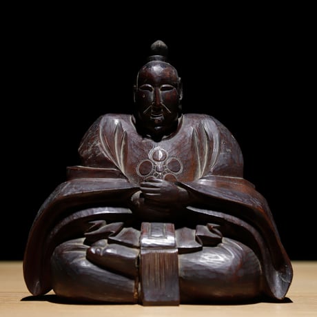 天神木彫像 江戸期