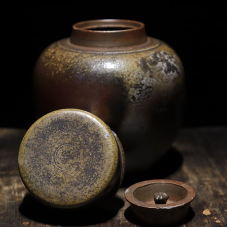 茶筒 焼物