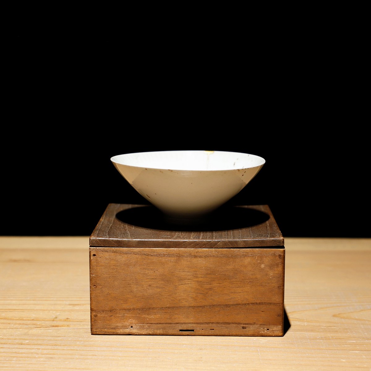 白磁 茶碗 金継 | 古物屋 壱両