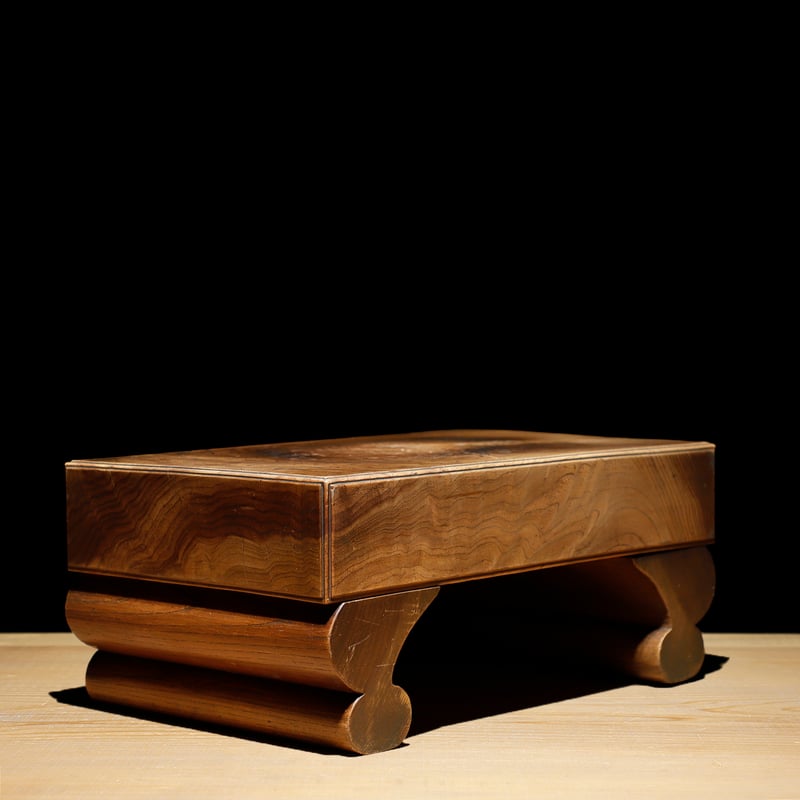 ☆茶台　花台　自然木　欅製☆ 花台 欅 | 古物屋 壱両