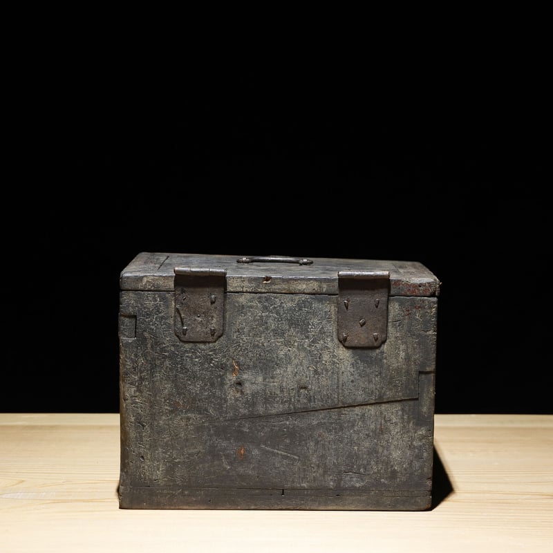 AKa6252古い大きな硯大きな横割れ2本あり書道具