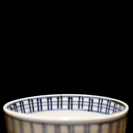 江戸幕末 染付 猪口
