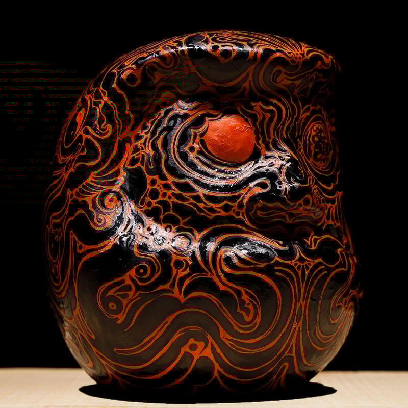 黒達磨木型 黑達磨木型 | 古物屋 壱両