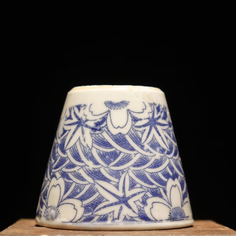明治期 蕎麦猪口 桜