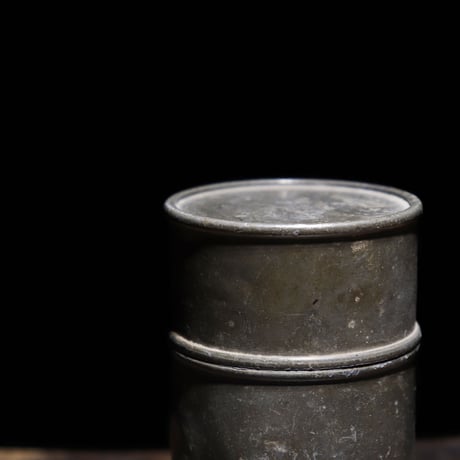 茶筒 錫