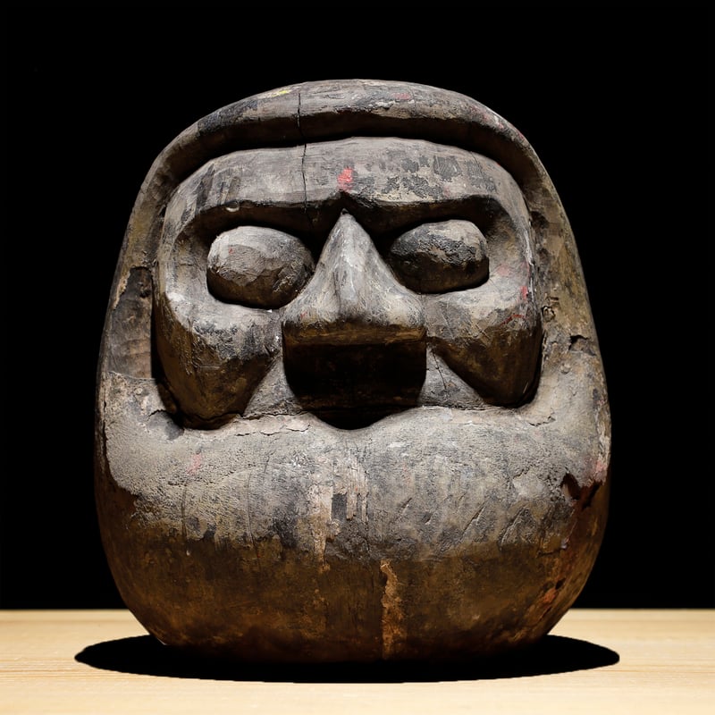 木彫達磨 | 古物屋 壱両