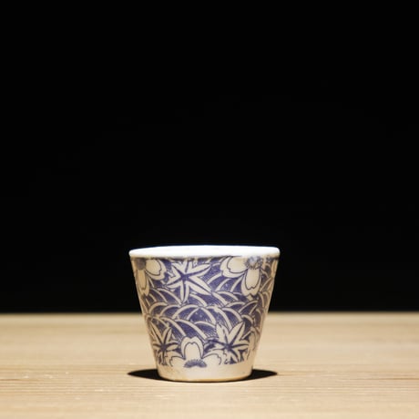 明治期 蕎麦猪口 桜