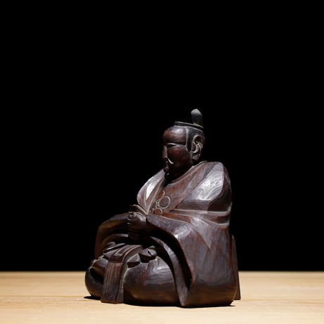 天神木彫像 江戸期