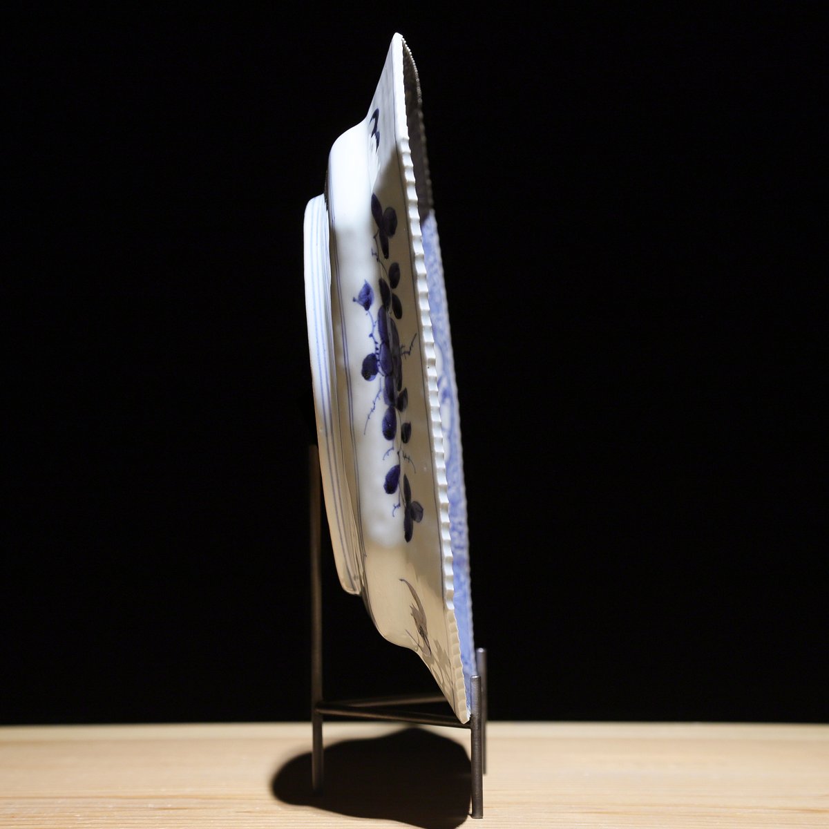 江戸幕末 古伊万里 各皿裏蝙蝠 | 古物屋 壱両