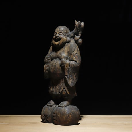 布袋尊 木彫