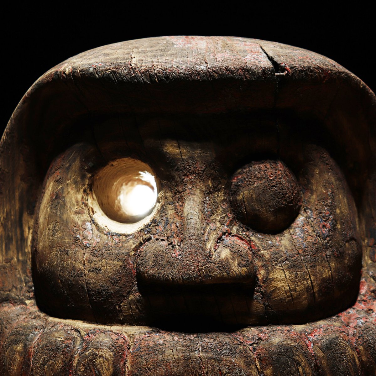 木彫達磨 | 古物屋 壱両