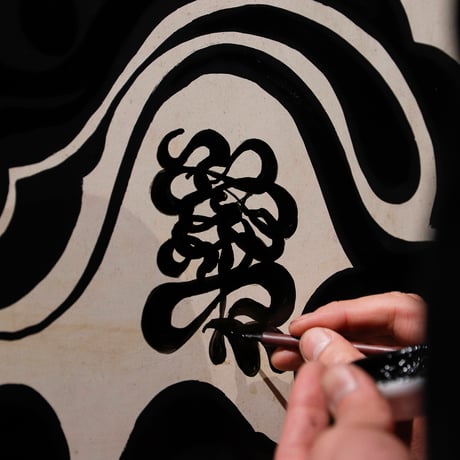 黒線漆喰蔵戸