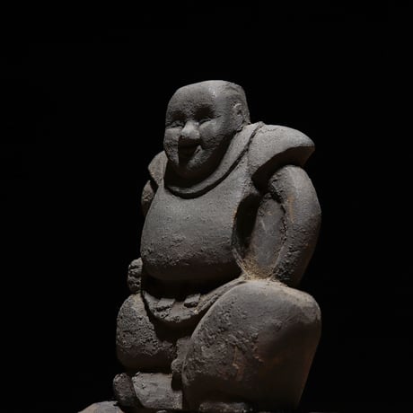 江戸期の木彫 恵比寿天