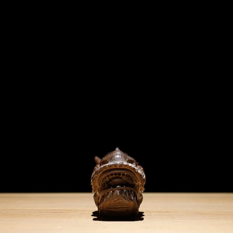龍 木彫 江戸期