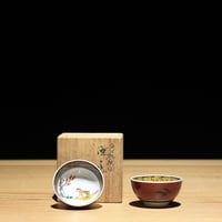 古九谷 組盃 猿 蛇