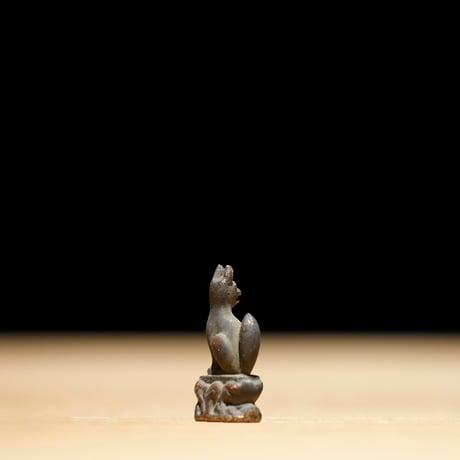 お稲荷 銅×鍍金
