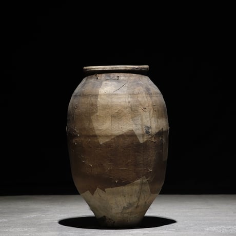 茶壺　和紙貼