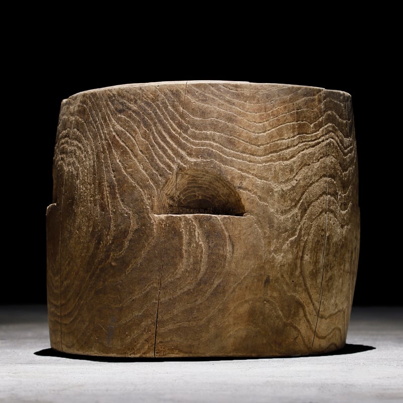 古民具 骨董 木臼 臼 古民具 骨董 木臼 臼