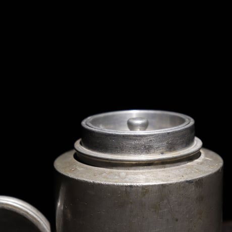 茶筒 錫
