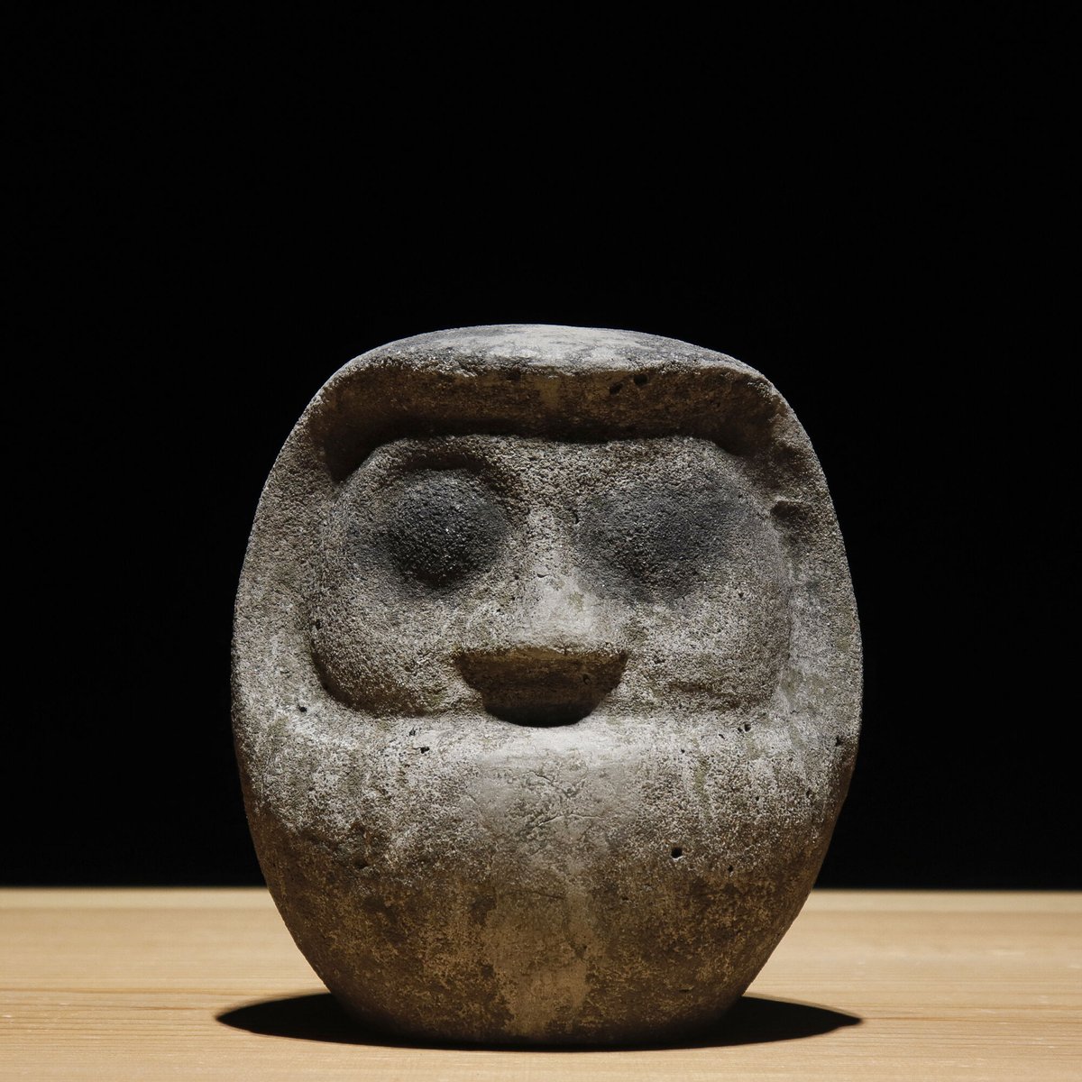 黑目石型達磨 | 古物屋 壱両