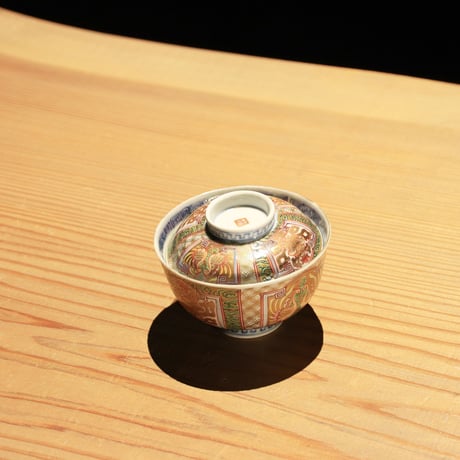 古伊万里 染付色絵皿 11種10組