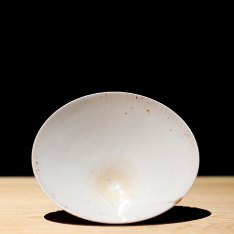 白磁 茶碗 金継