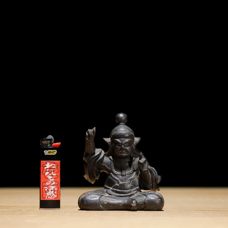 妙見菩薩 木彫 江戸期
