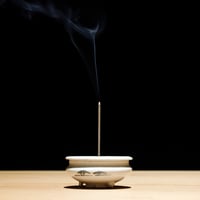 江戸期 染付 香立
