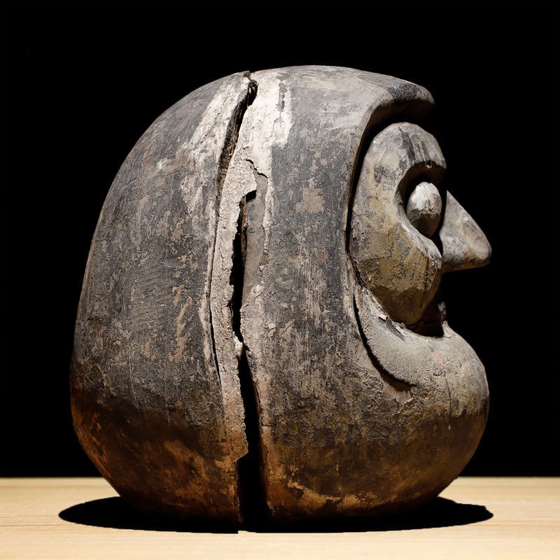 木彫達磨 | 古物屋 壱両